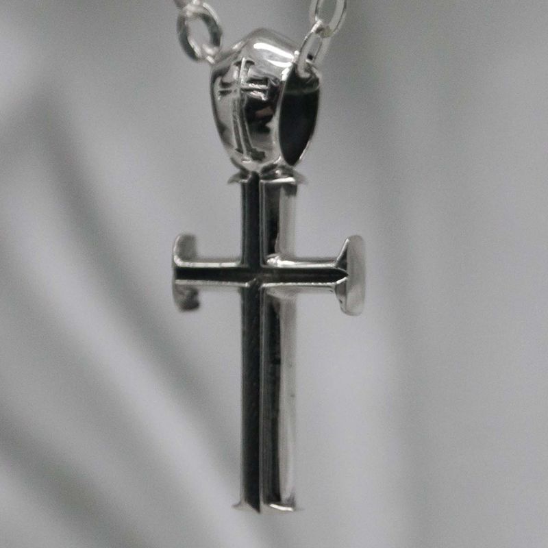 Silent Small Cross Necklace