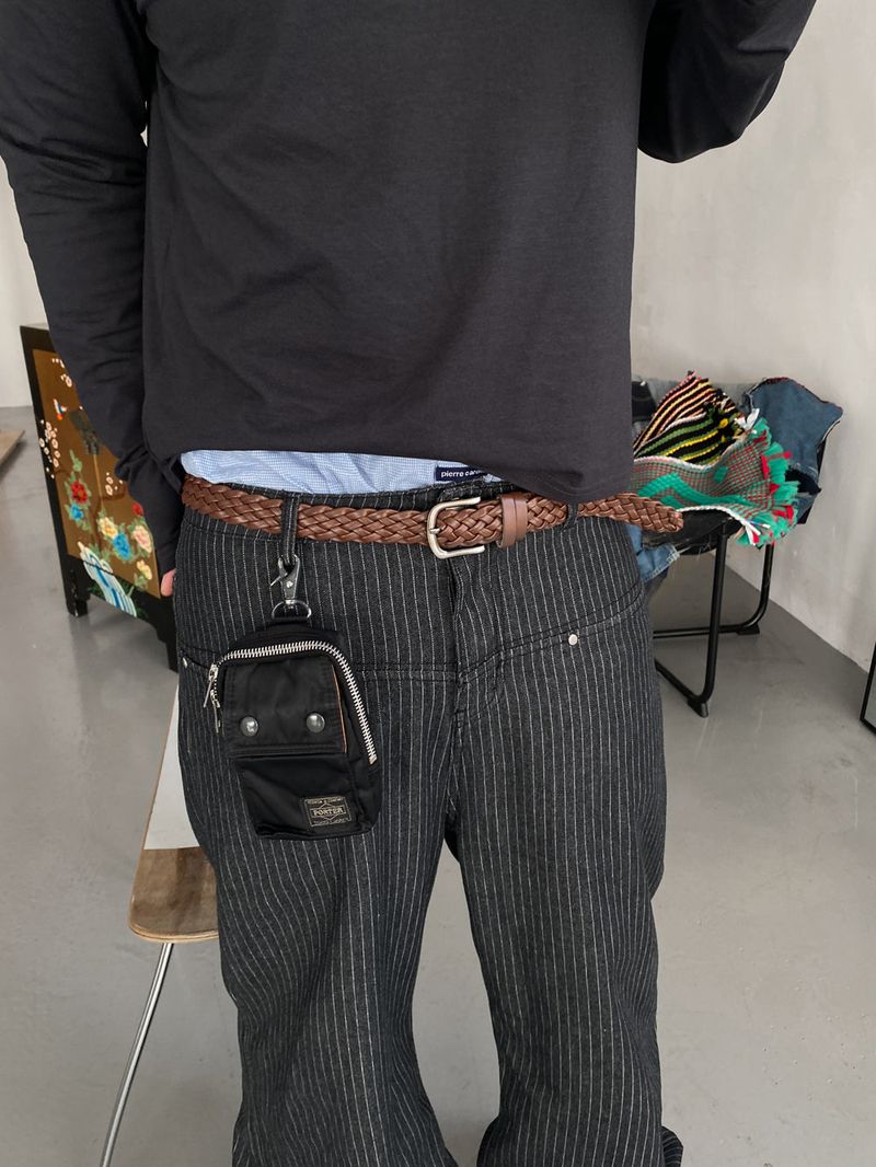 HOLY IN CODE（ホーリーインコード）の「No.1601 twisted W BELT（Fashion Accessories）」