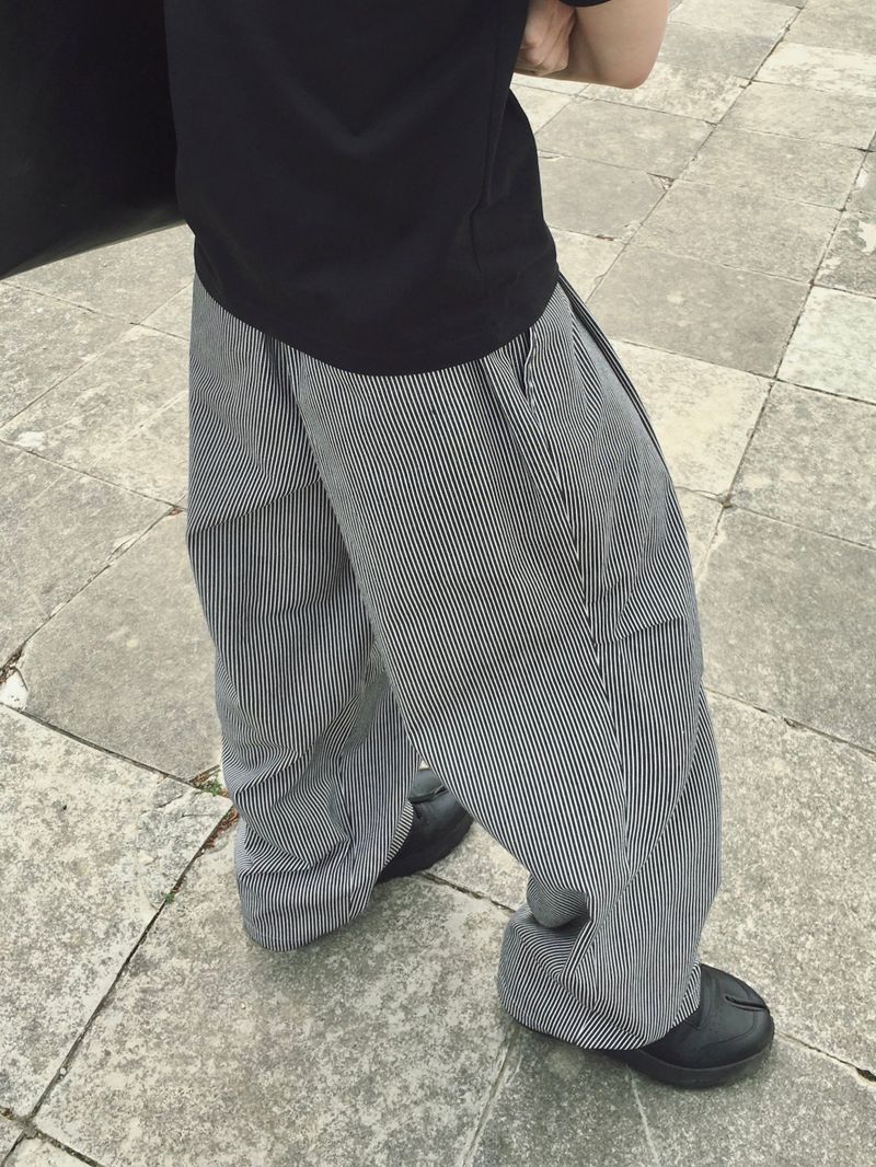 ティズストライプバルーンパンツ 2C