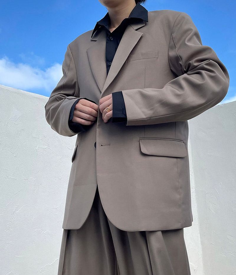 OWN Pipe Pintuck Jacket (Set - Up