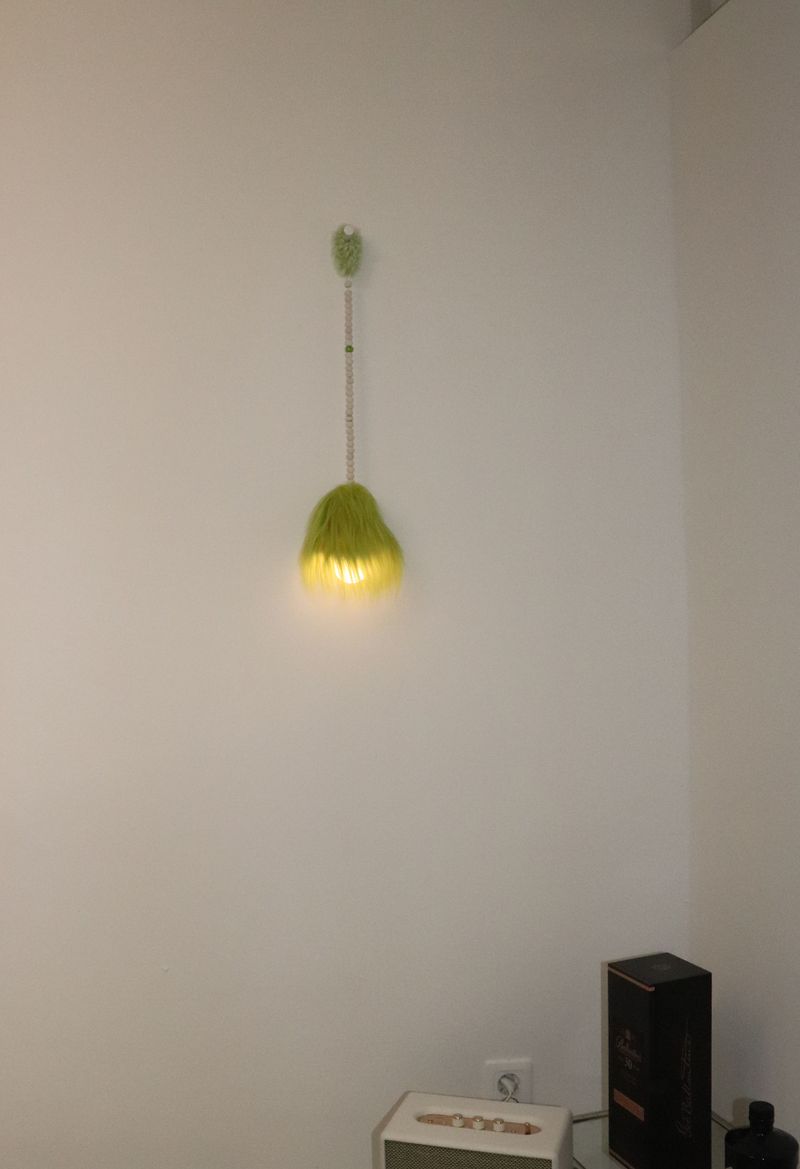 green hairy light