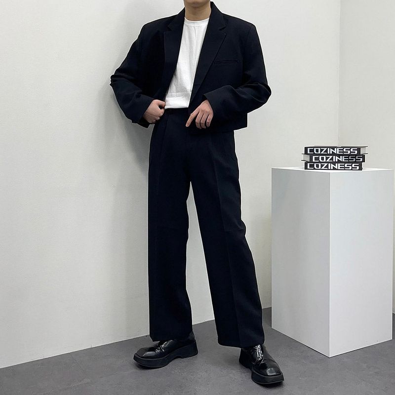 CR More Crop Double Jacket (Set - Up