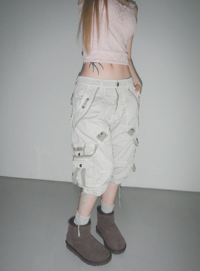 THEAIRTOWN（ザエアータウン）の「vintage nylon carpri pt(2 color)（Pants）」
