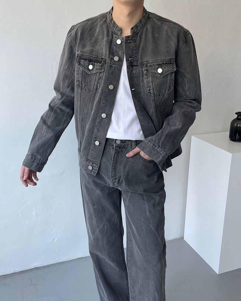 COZINESS（コジネス）の「AL) A05 China Dying Jacket (Set - Up（Jackets/Outerwear）」