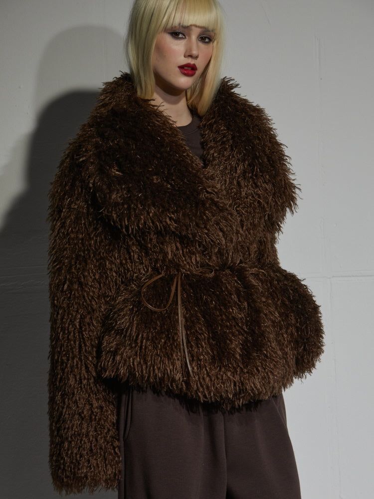 FUR ROBE JACKET