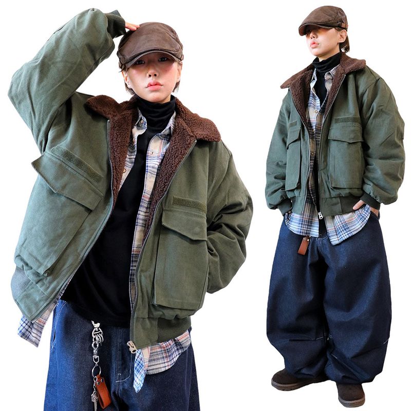 Oversized Out Pocket Wool Jumper