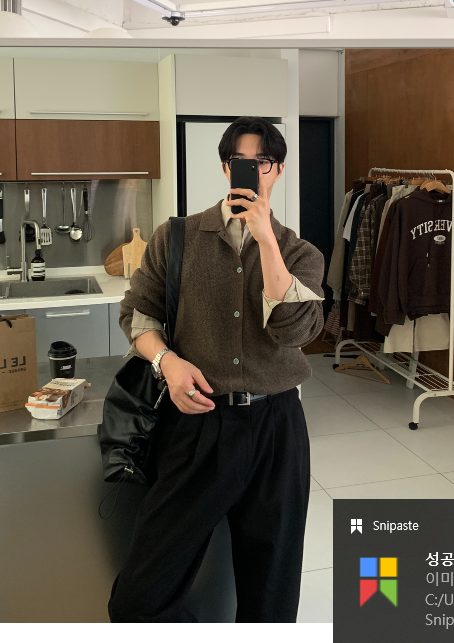  Square Pocket Overfit Corduroy Shirt