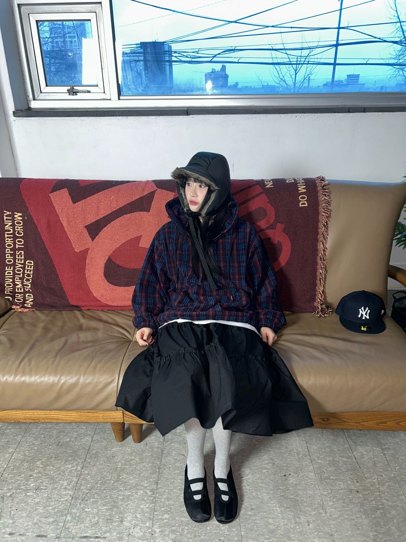 (2color) kangkang long skirt