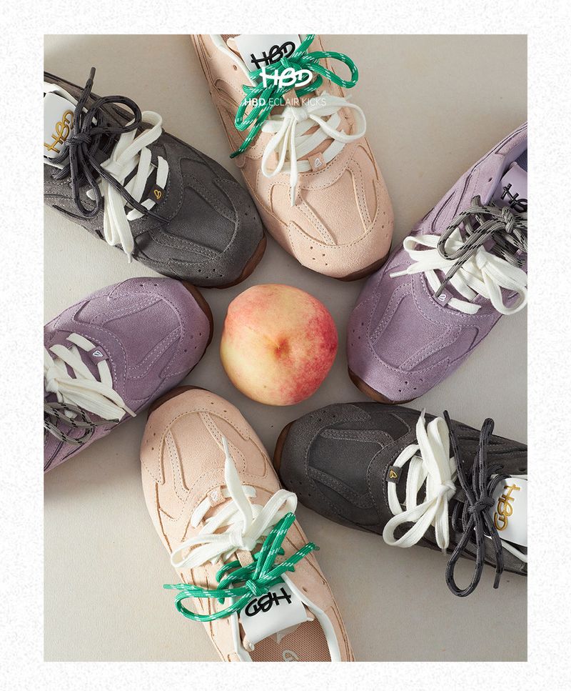 HBD "Little Puff" Thin-Soled Casual Shoes
