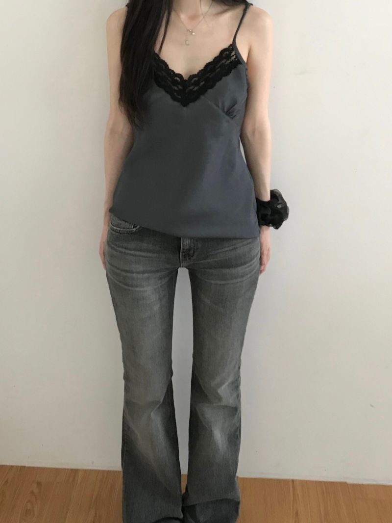 Uns Denim Bootcut Pants (one color)
