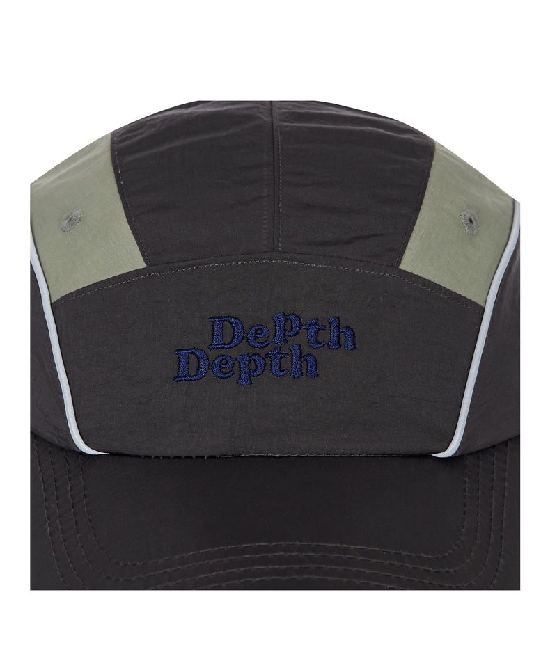 Depth Nylon 7 Panel Cap Light Charcoal