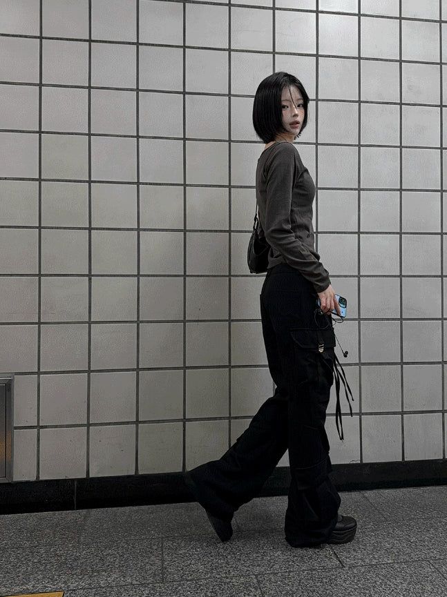 [1+1] Basic Long Sleeve T-Shirt
