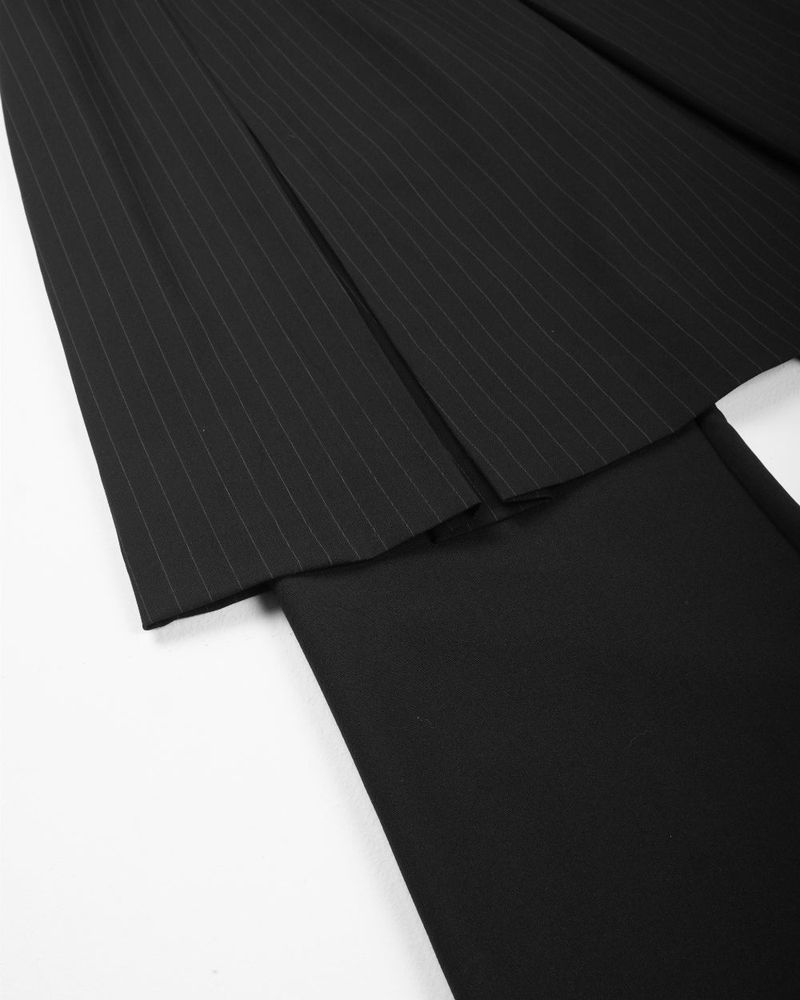  STRIPE URBAN SKIRT PANTS