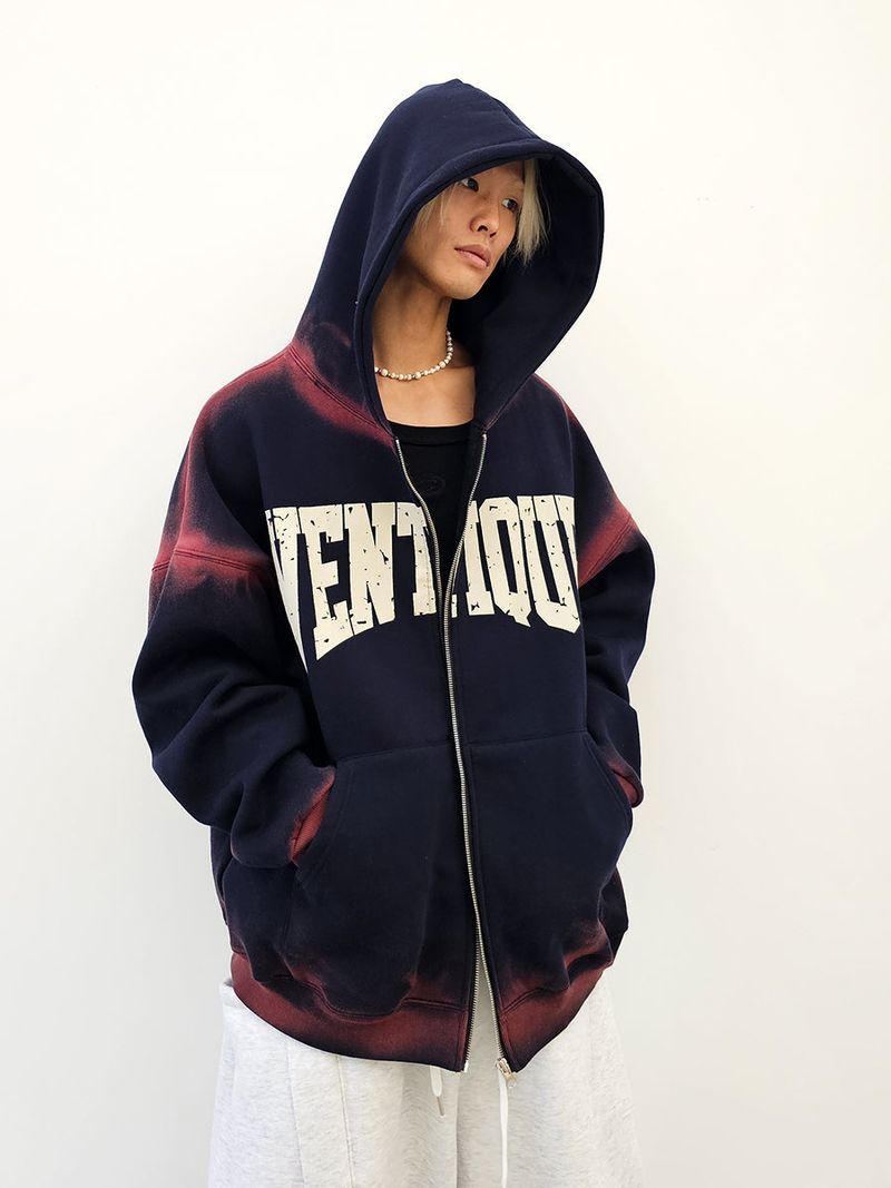 VENTIQUE VTQ Napping hooded zip-up 3colors