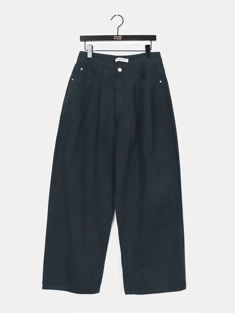 [MADE] Deeping two-pintuck maxi wide pants