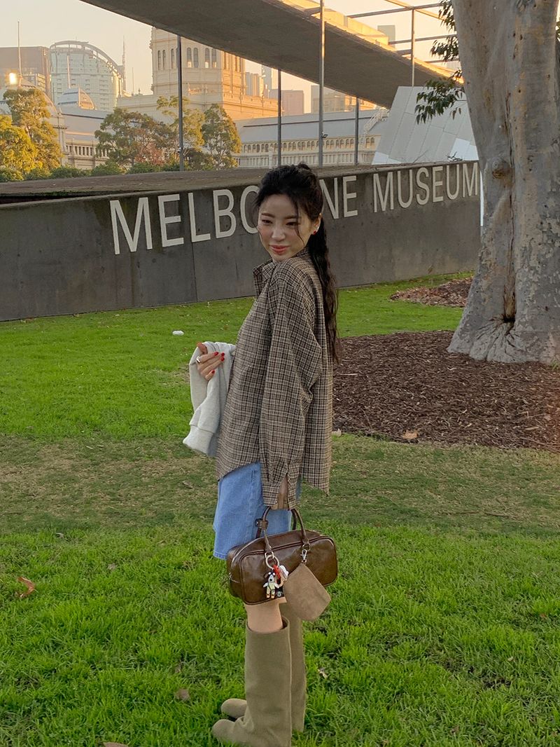 Diack checkered shirt