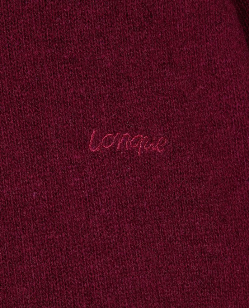 SHAWL SET CARDIGAN (WINE)