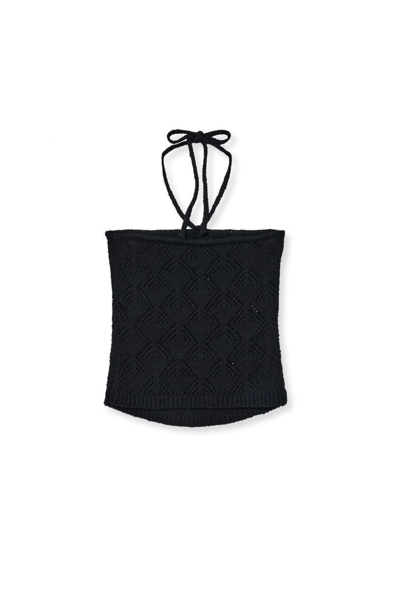 knit top (black)