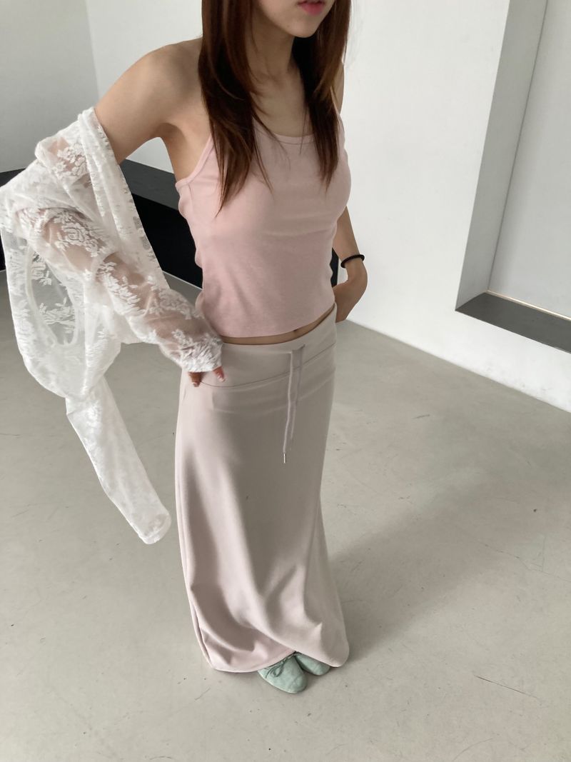 Drop Halter Sleeveless 