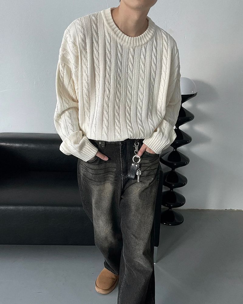 GL Twisted Round Knitwear (5 colors)