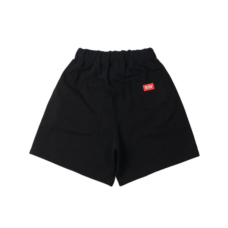 939 LOGO SWEAT SHORTS (BLACK)