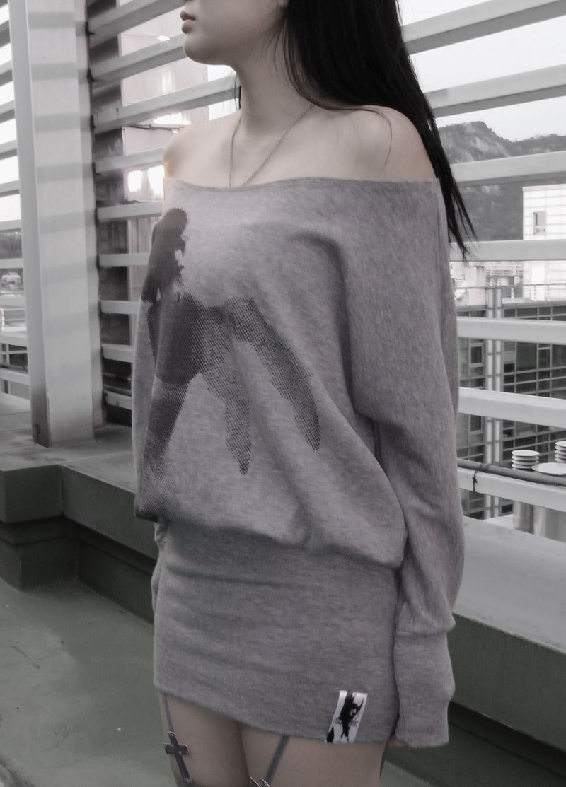 Solstice Dress Top (Grey)