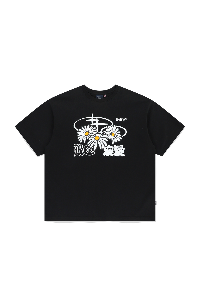 TRIPLE DAISY MIXED LOGO TEE SHIRT