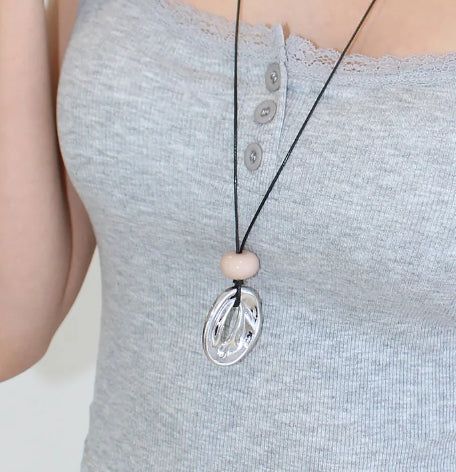 SILVER OBJECT NECKLACE