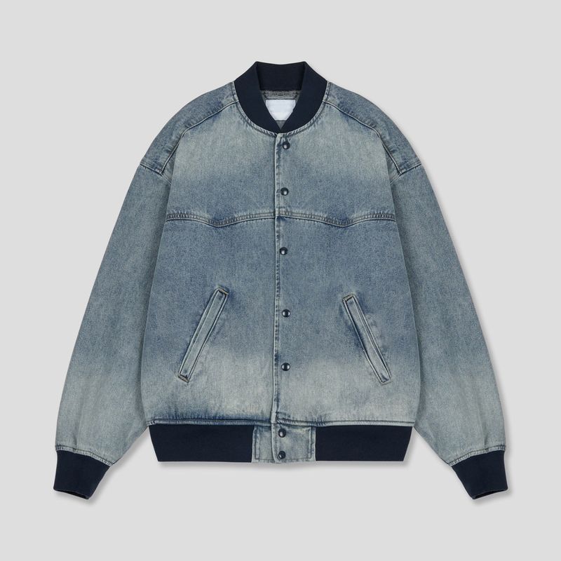 Lappa Stadium Denim Jacket (2color)