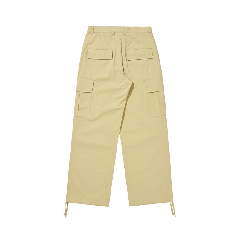 STRING CARGO PANTS [CREAM YELLOW]