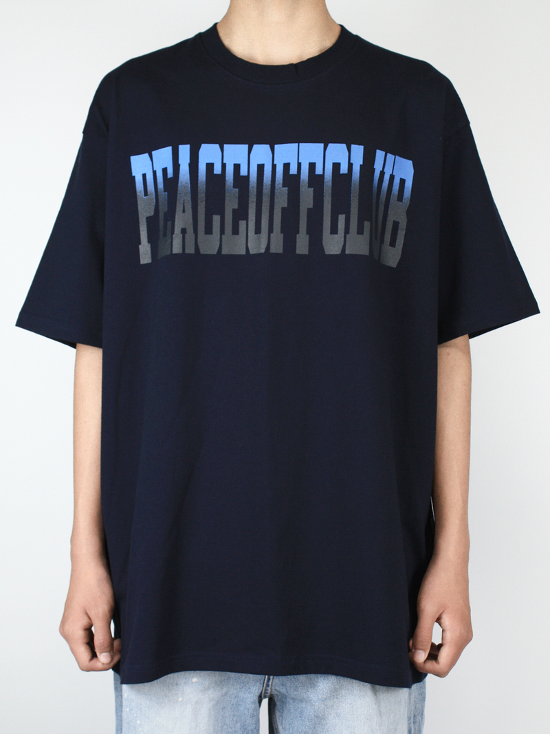 Gradation_Logo Short Sleeve Tee NAVY