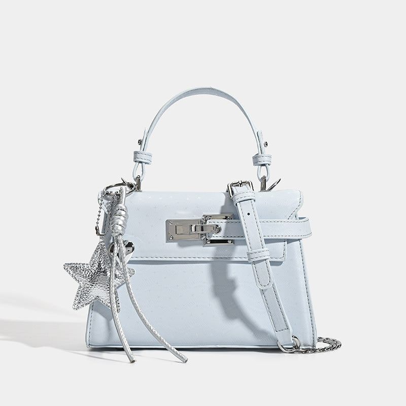 La mode MAQI（ラ モード マキ）の「Star Detail Mini Kelly Bag Top Handle Crossbody Shoulder Bag（Bags）」