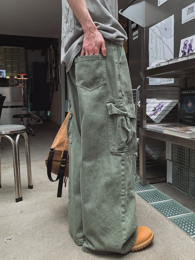 Reno Deering Color Dyeing Cargo Pants