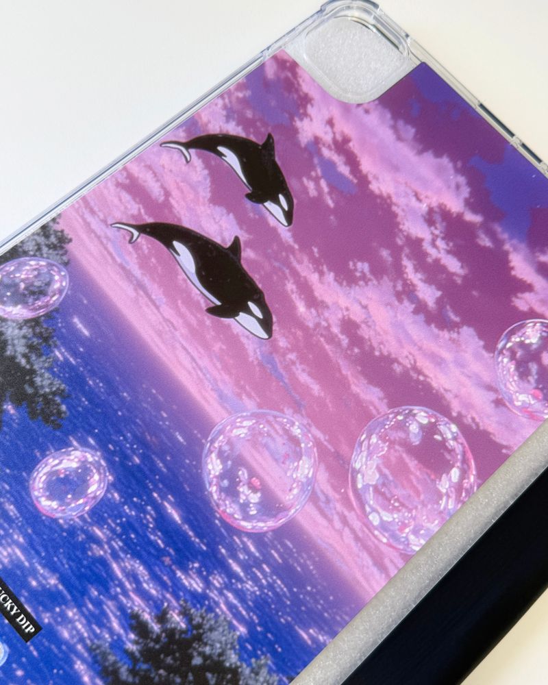 Whale's Dream Ipad case