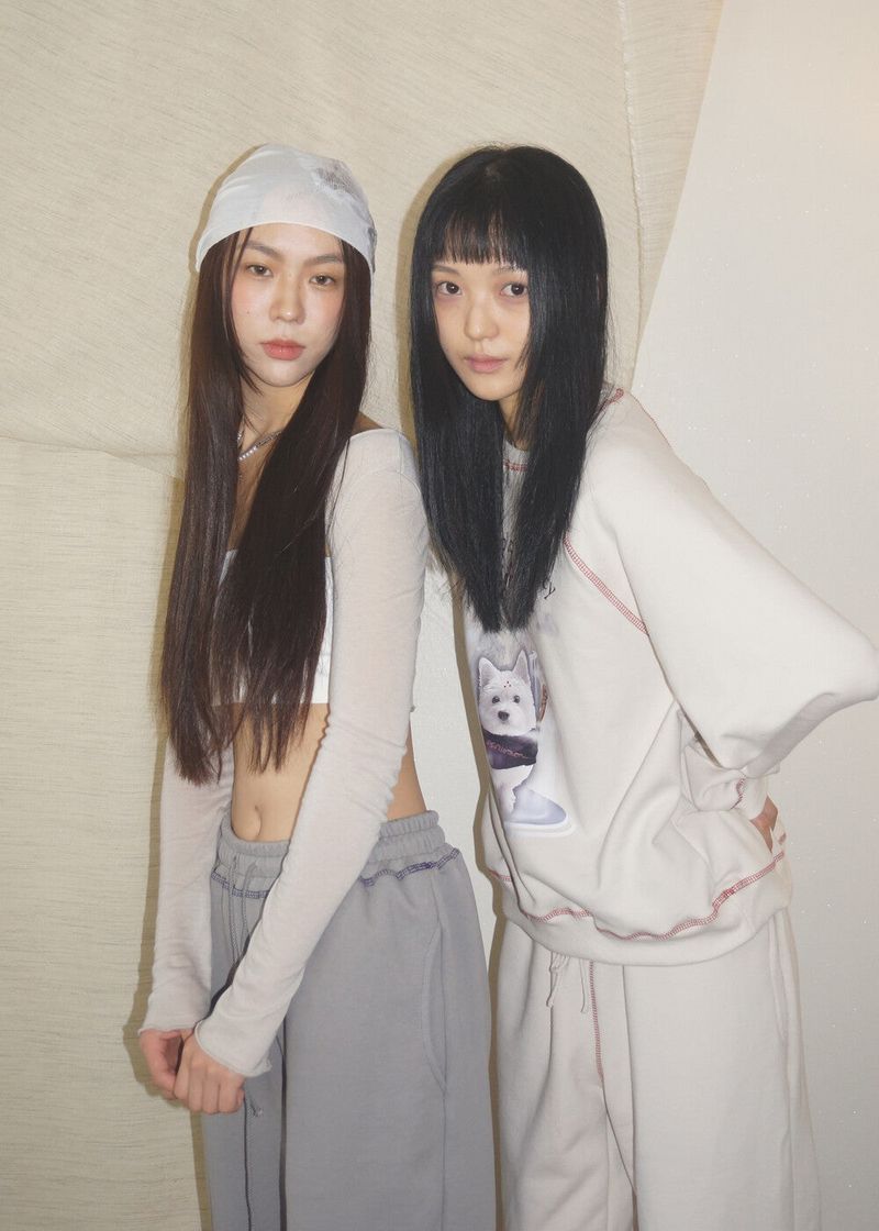 haku oriental sweatshirt [ivory]