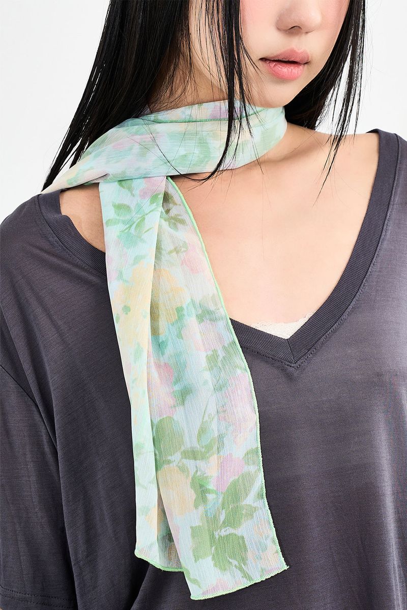 Bloom Chiffon Scarf