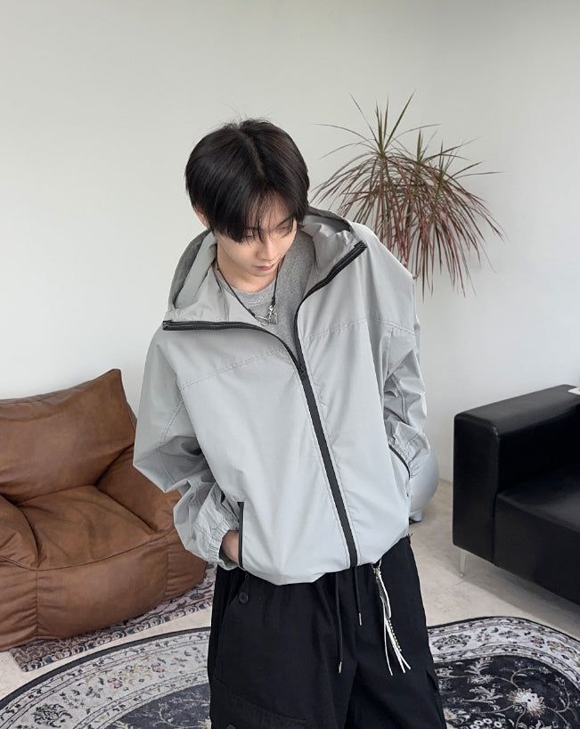 SATIIIZ（サティーズ）の「Patton cut windbreaker（Jackets/Outerwear）」
