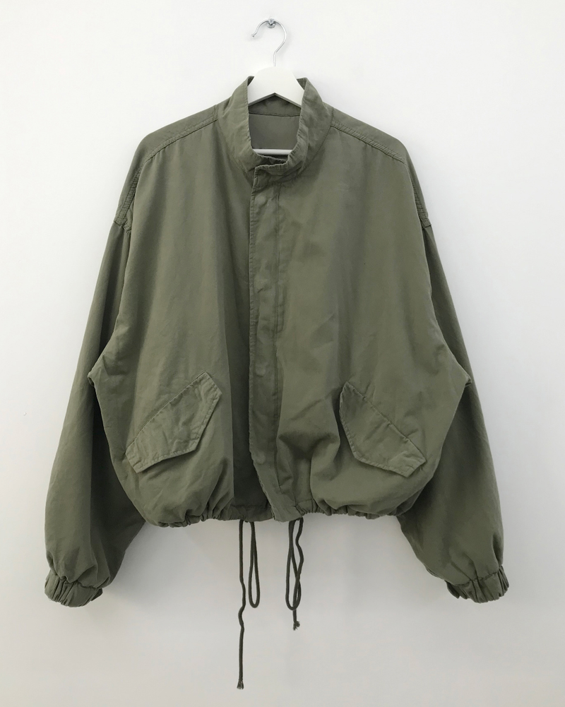 Bell half-neck peach field jacket (4color)
