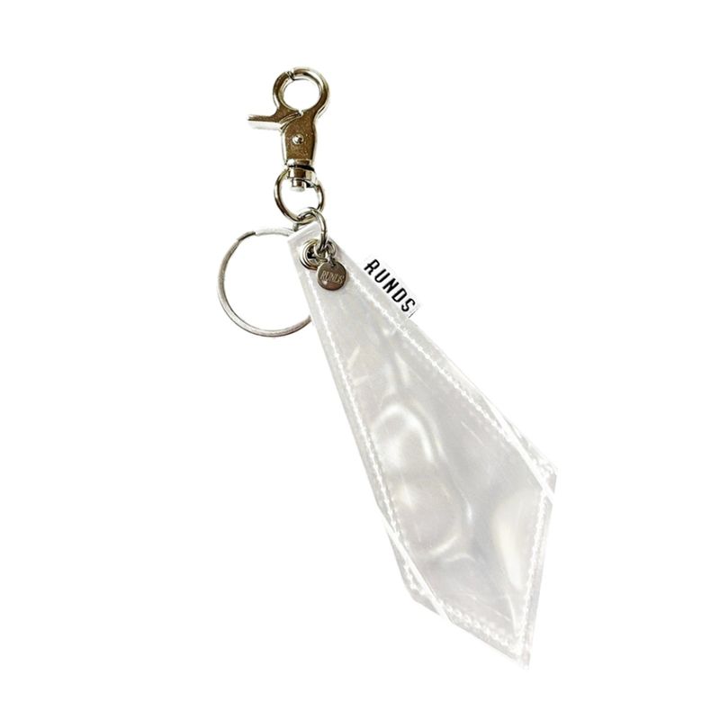 reflect keyring (white)