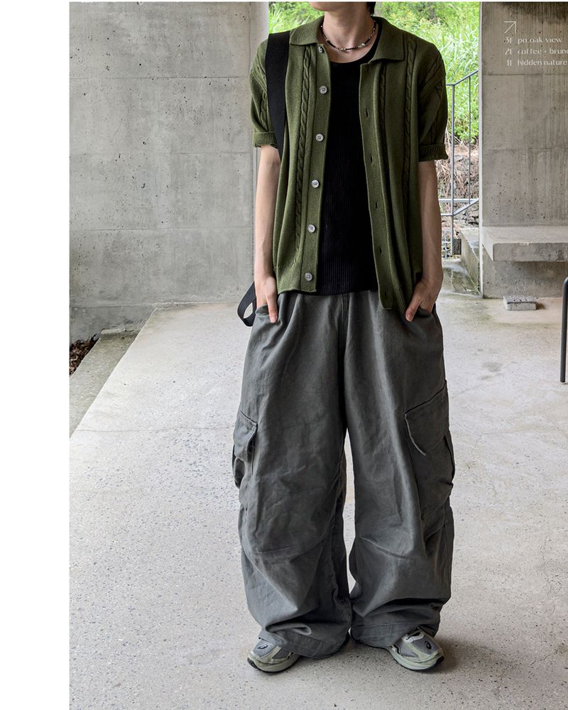 Kabl Hilter Wide Cargo Pants