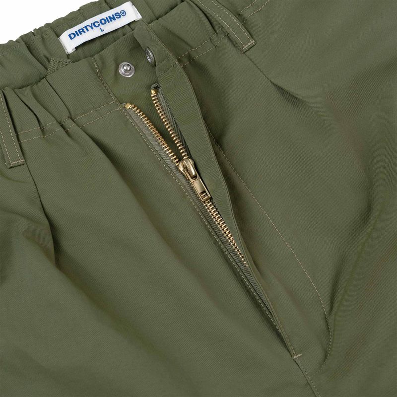Patched Logo Cargo Pants - Green