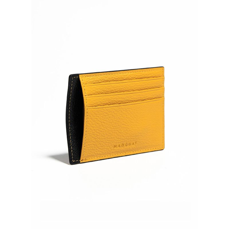Crispe Mutiple Cardholder_Black, Yellow