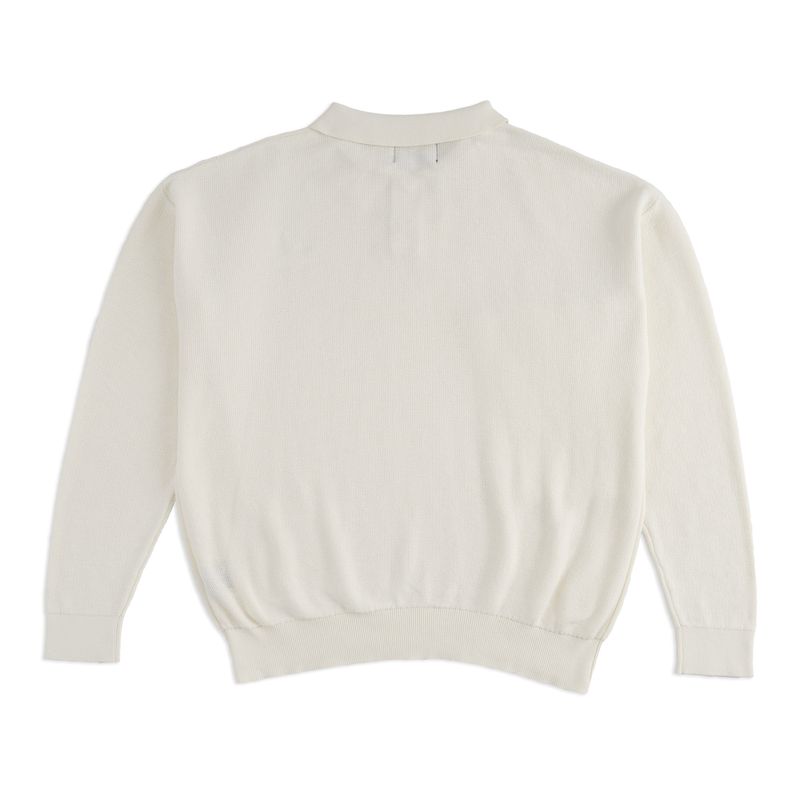 LIGHT POLO KNIT SWEATER
