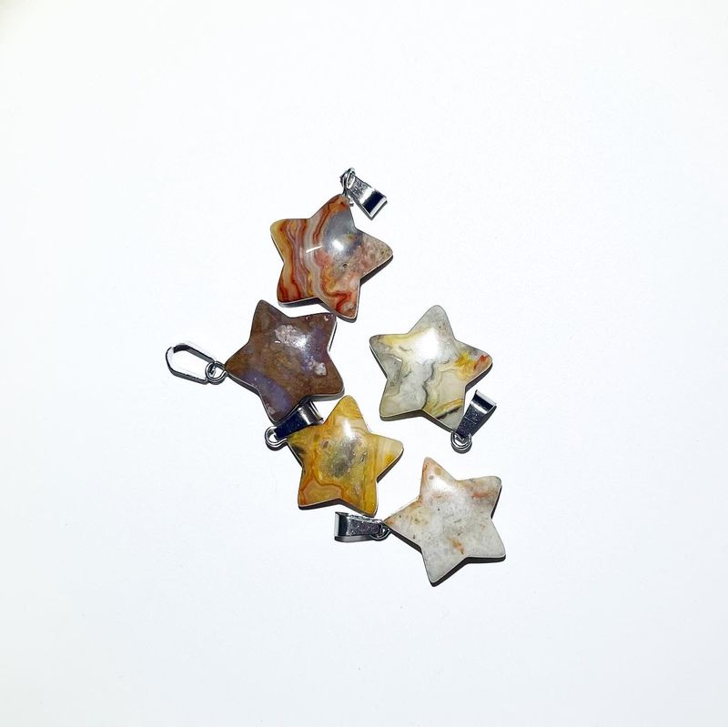 Antique star ball chain necklace (8color)