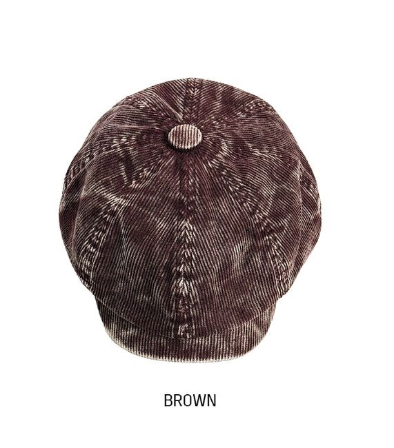 ULAN（ユレン）の「Corduroy Pigment Octagonal Hunting Cap（Hats）」