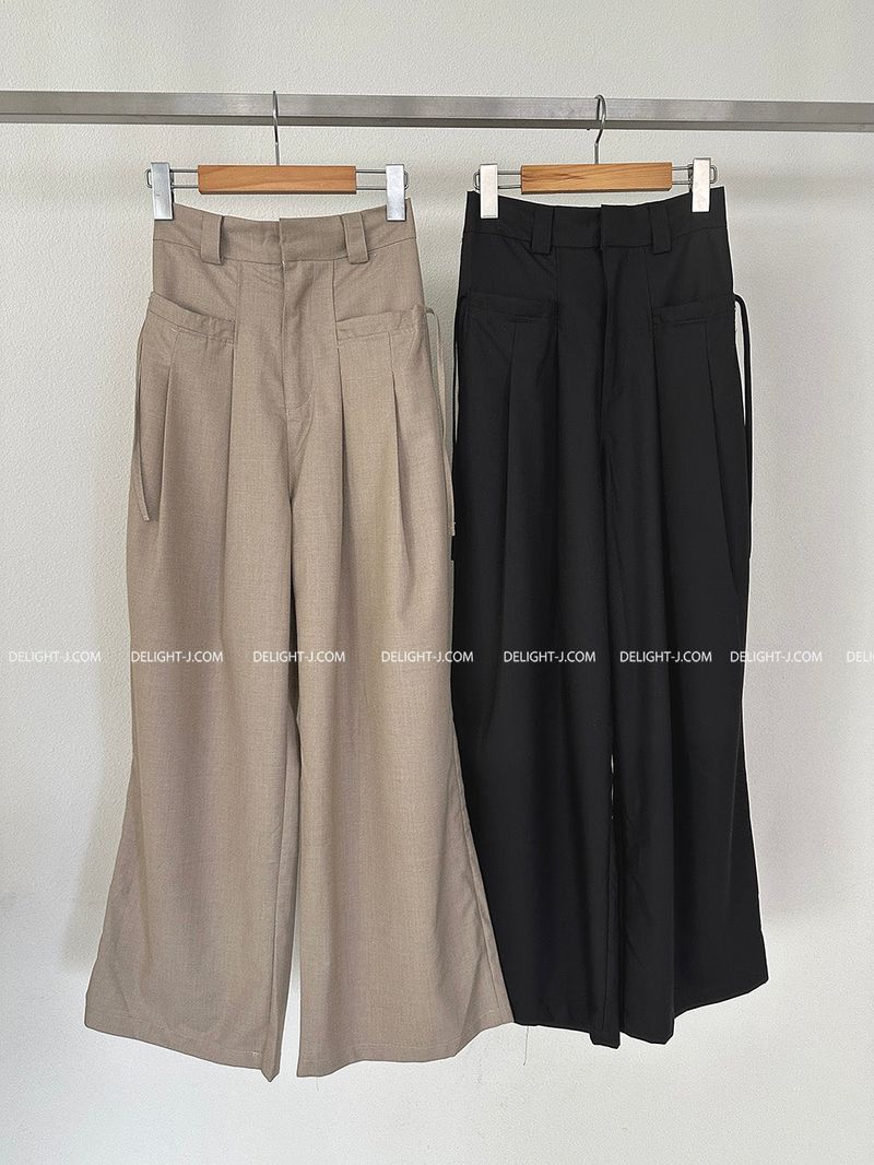 アトムピンタックワイドスラックス