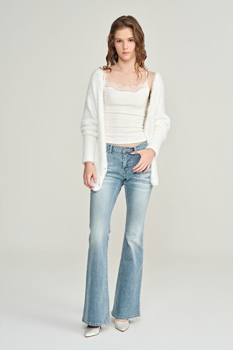 Stella bootcut jeans, Cloud Blue
