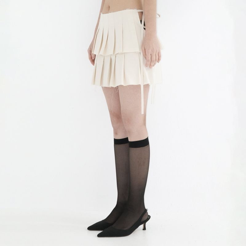 [MADE] Double Pleats Skirt 003