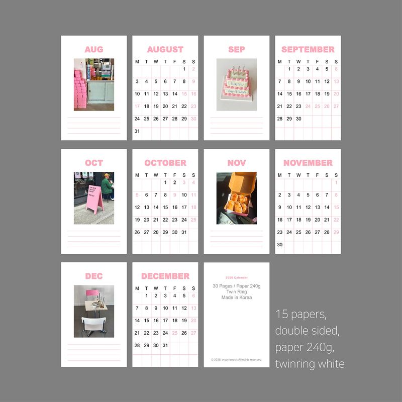 oab 2026 desk calendar