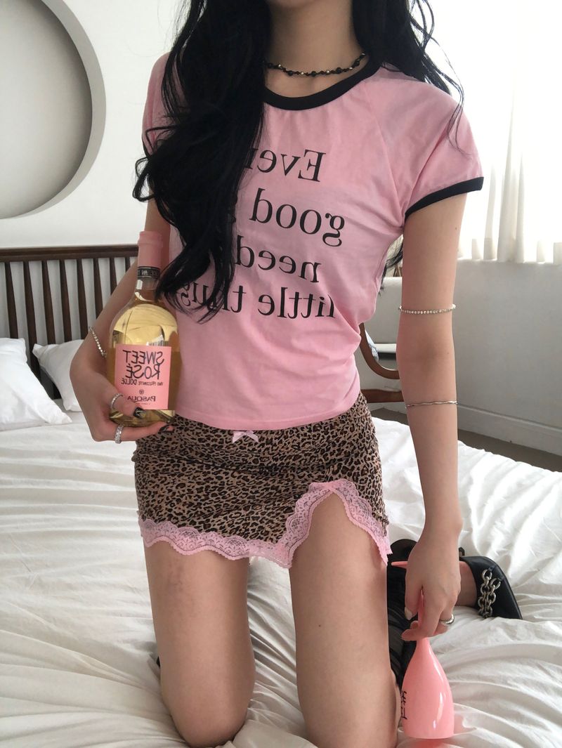 (3 colors) Thug Girl Ringer T